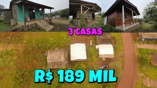 Fazenda/Sítio com 3 Quartos à venda, 120m² no Centro, Caraá