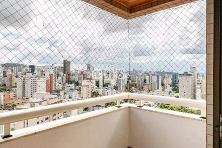 Apartamento com 4 Quartos para alugar, 121m² no Serra, Belo Horizonte
