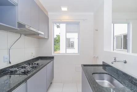 Apartamento com 2 Quartos para alugar, 41m² no Jardim Itaqui, Campo Largo