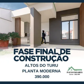 Casa com 3 Quartos à venda, 118m² no Alto do Turu, São José de Ribamar