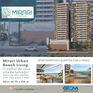 Apartamento com 3 Quartos à venda, 118m² no Horto Florestal, Salvador