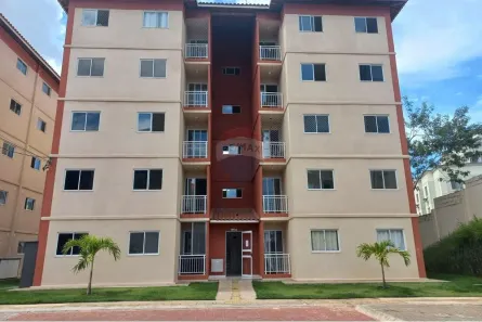 Apartamento com 2 Quartos para alugar, 46m² no Caji, Lauro de Freitas
