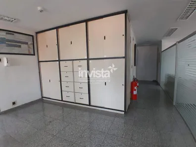 Sala Comercial com 2 Quartos para alugar, 184m² no Centro, Santos