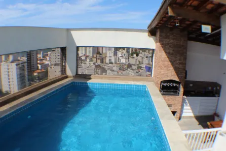 Cobertura com 3 Quartos para venda ou aluguel, 231m² no Vila Alzira, Guarujá