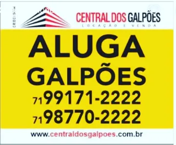 Galpão/Depósito/Armazém para alugar, 2000m² no Porto Seco Pirajá, Salvador