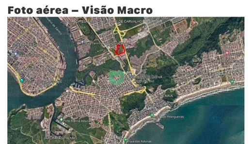 Lote/Terreno à venda, 93003m² no Jardim Conceiçãozinha (Vicente de Carvalho), Guarujá