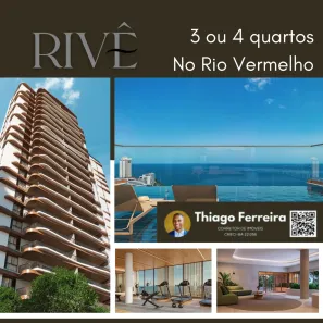 Apartamento com 3 Quartos à venda, 97m² no Rio Vermelho, Salvador