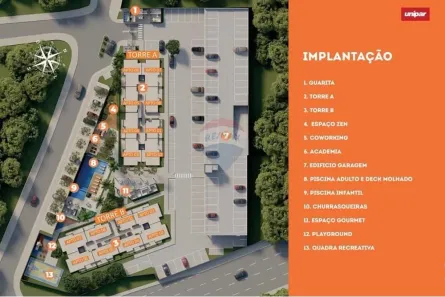 Apartamento com 2 Quartos à venda, 56m² no Parque 10 de Novembro, Manaus