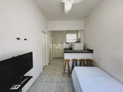 Apartamento com 1 Quarto à venda, 38m² no Embaré, Santos