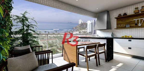 Apartamento com 1 Quarto à venda, 56m² no Enseada, Guarujá