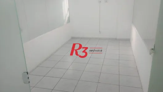 Sala Comercial para alugar, 115m² no Gonzaga, Santos