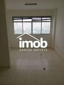 Sala Comercial para alugar, 35m² no Embaré, Santos