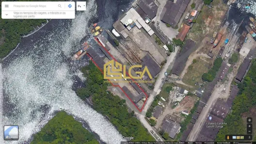Galpão/Depósito/Armazém com 3 Quartos à venda, 5000m² no Jardim Santa Maria, Guarujá