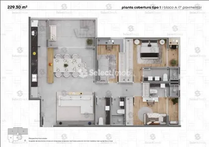 Cobertura com 3 Quartos à venda, 130m² no Centro, Ribeirão Pires