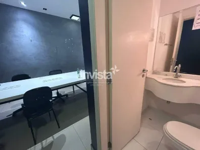 Sala Comercial para alugar, 88m² no Boqueirão, Santos