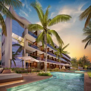 Flat com 1 Quarto à venda, 31m² no Ponta de Serrambi, Ipojuca