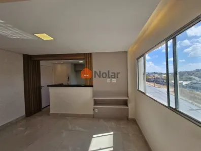 Apartamento com 2 Quartos para alugar, 47m² no Liberdade, Santa Luzia