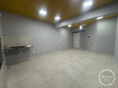 Sala Comercial para alugar, 28m² no Macuco, Santos