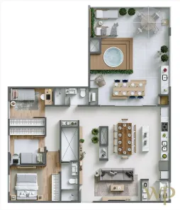 Cobertura com 3 Quartos à venda, 139m² no Santo Antônio, Joinville