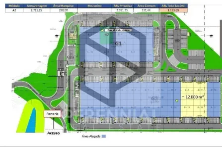 Galpão/Depósito/Armazém para alugar, 2711m² no , Simões Filho