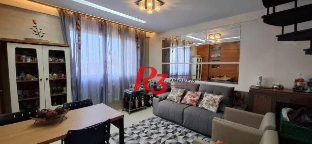 Apartamento com 3 Quartos à venda, 142m² no Boqueirão, Santos