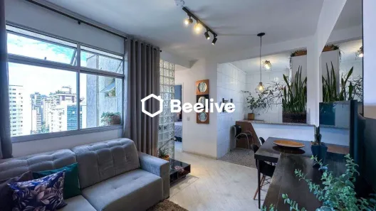 Apartamento com 1 Quarto à venda, 56m² no Lourdes, Belo Horizonte