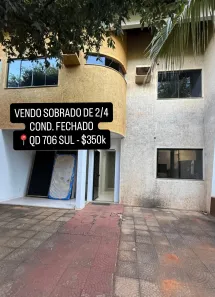 Casa de Condomínio com 2 Quartos à venda, 85m² no Plano Diretor Sul, Palmas