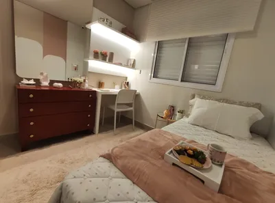 Apartamento com 2 Quartos à venda, 56m² no Vila Rosa, Goiânia