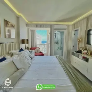 Apartamento com 4 Quartos para venda ou aluguel, 185m² no Horto Florestal, Salvador