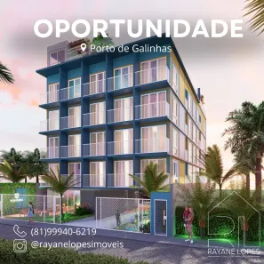 Apartamento com 1 Quarto à venda, 17m² no , Ipojuca