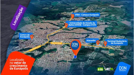 Apartamento com 2 Quartos à venda, 57m² no Dinah Borges, Eunápolis