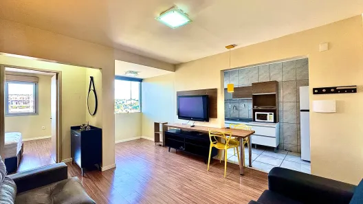 Apartamento com 1 Quarto para alugar, 53m² no Ideal, Novo Hamburgo