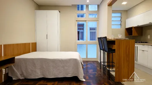 Apartamento com 1 Quarto à venda, 28m² no Farroupilha, Porto Alegre