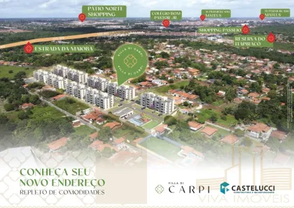 Apartamento com 2 Quartos à venda, 51m² no Vila Maioba do Janipapeiro, Paço do Lumiar
