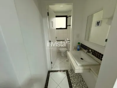 Sala Comercial com 1 Quarto para alugar, 80m² no Macuco, Santos