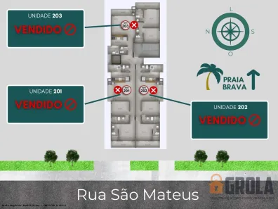 Apartamento com 2 Quartos à venda, 71m² no Centro, Matinhos