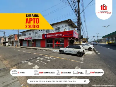 Apartamento com 2 Quartos para alugar, 180m² no Chapada, Manaus
