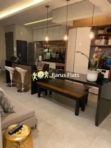 Flat com 1 Quarto para alugar, 49m² no Itaim Bibi, São Paulo