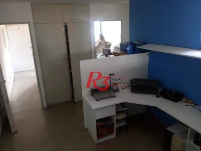 Sala Comercial para alugar, 170m² no Vila Belmiro, Santos