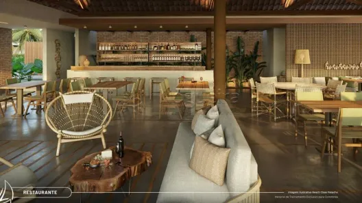 Apartamento com 1 Quarto à venda, 25m² no Vila de Porto de Galinhas, Ipojuca