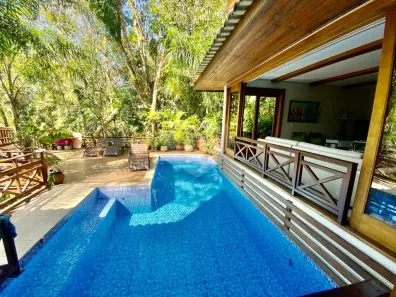Casa de Condomínio com 5 Quartos à venda, 400m² no Guararú, Guarujá