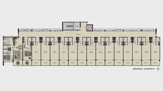 Apartamento com 1 Quarto à venda, 31m² no Ponta de Serrambi, Ipojuca