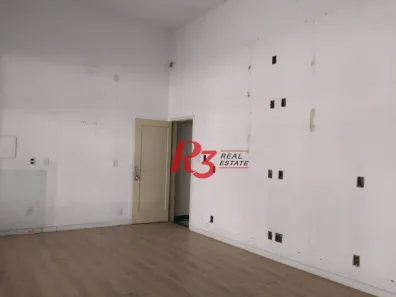 Sala Comercial para alugar, 46m² no Gonzaga, Santos