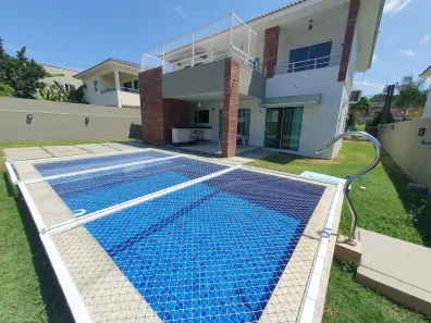 Casa de Condomínio com 4 Quartos para alugar, 270m² no Alphaville (Abrantes), Camaçari