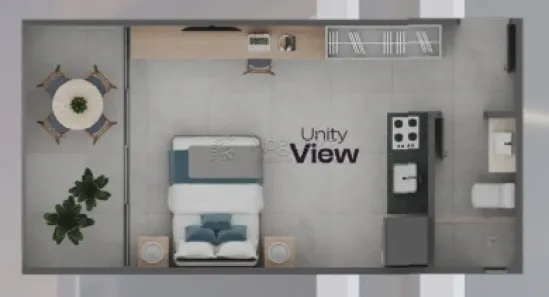 Apartamento com 1 Quarto à venda, 26m² no Maracaipe, Ipojuca