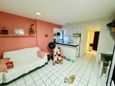 Flat com 1 Quarto à venda, 30m² no Candeias, Jaboatão dos Guararapes