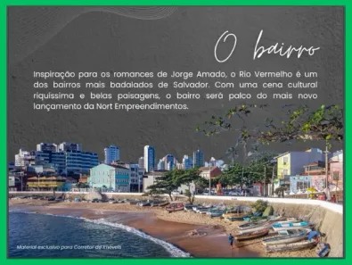 Apartamento com 2 Quartos à venda, 57m² no Rio Vermelho, Salvador
