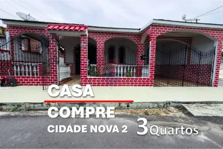 Casa com 3 Quartos à venda, 177m² no Cidade Nova, Manaus