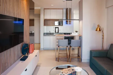 Apartamento com 1 Quarto à venda, 53m² no Embaré, Santos
