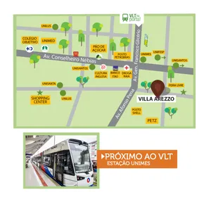 Apartamento com 3 Quartos à venda, 131m² no Encruzilhada, Santos